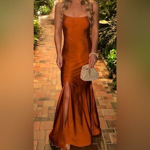 Jessica Angel Style 927 Size Small Copper  Prom/wedding guest dress